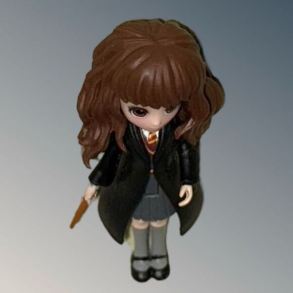 Spin Masters Wizarding World Magical Minis Hermione Granger Figure W/Wand 3” B14 - Picture 3 of 8
